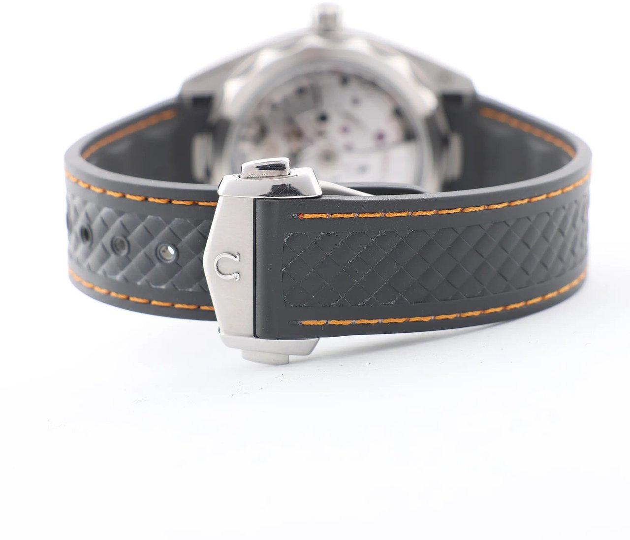 Omega Omega Seamaster Aqua Terra Co-Axial 220.12.41.21.02.002 SS & Rubber AT Silver Dial Watch Zilver