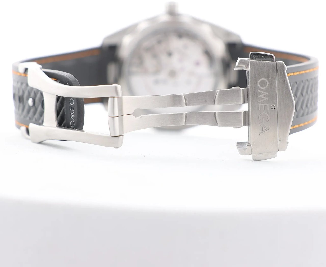 Omega Omega Seamaster Aqua Terra Co-Axial 220.12.41.21.02.002 SS & Rubber AT Silver Dial Watch Zilver