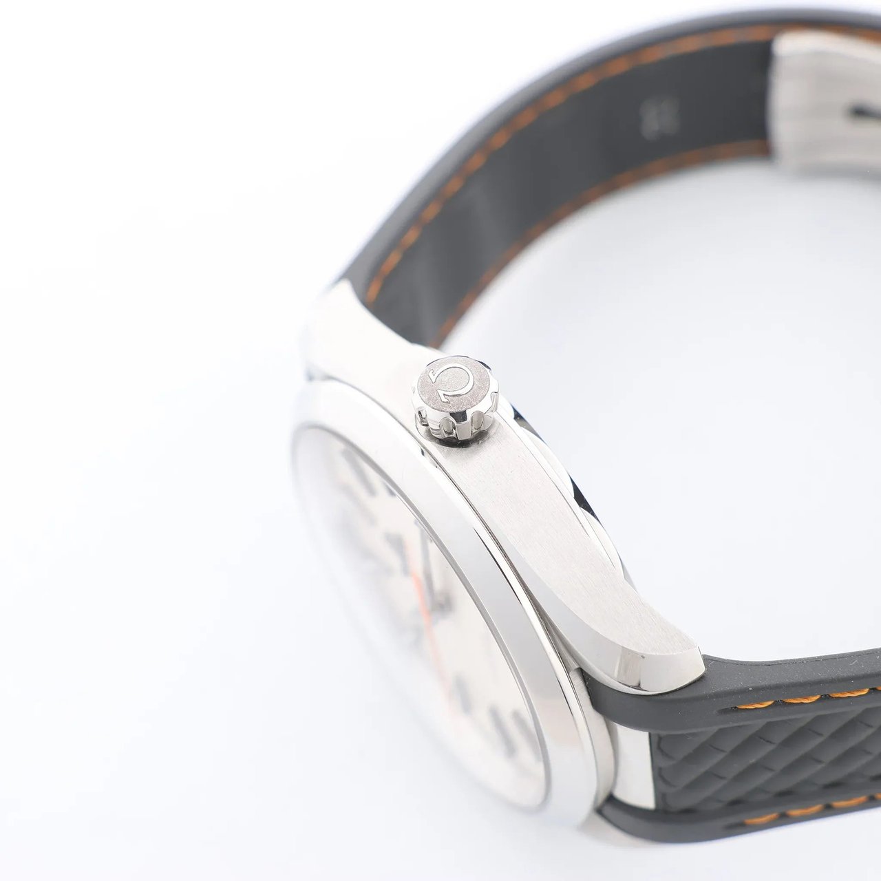 Omega Omega Seamaster Aqua Terra Co-Axial 220.12.41.21.02.002 SS & Rubber AT Silver Dial Watch Zilver