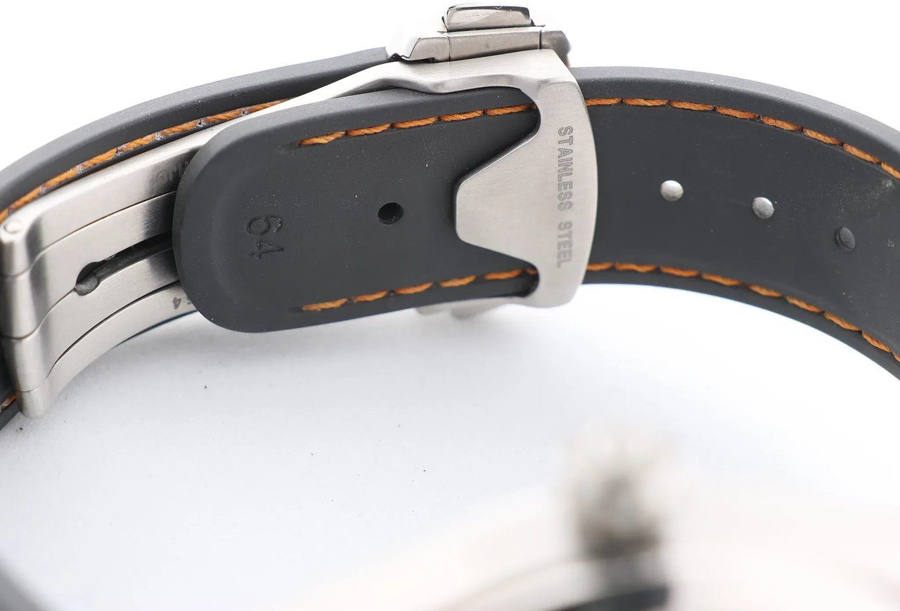 Omega Omega Seamaster Aqua Terra Co-Axial 220.12.41.21.02.002 SS & Rubber AT Silver Dial Watch Zilver