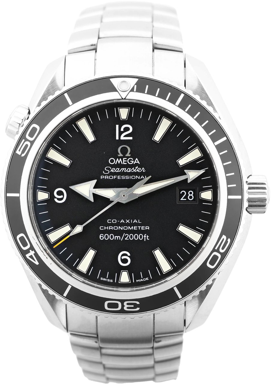 Omega Omega Seamaster Planet Ocean 2201.50 86065212 SS SS AT Black Dial Watch Zwart