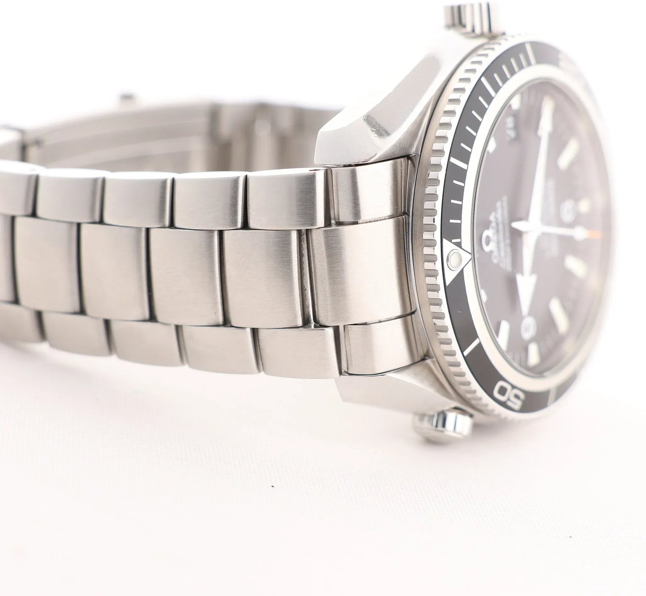 Omega Omega Seamaster Planet Ocean 2201.50 86065212 SS SS AT Black Dial Watch Zwart