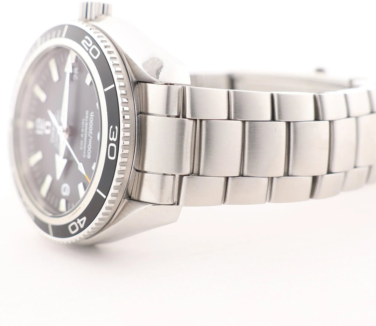 Omega Omega Seamaster Planet Ocean 2201.50 86065212 SS SS AT Black Dial Watch Zwart