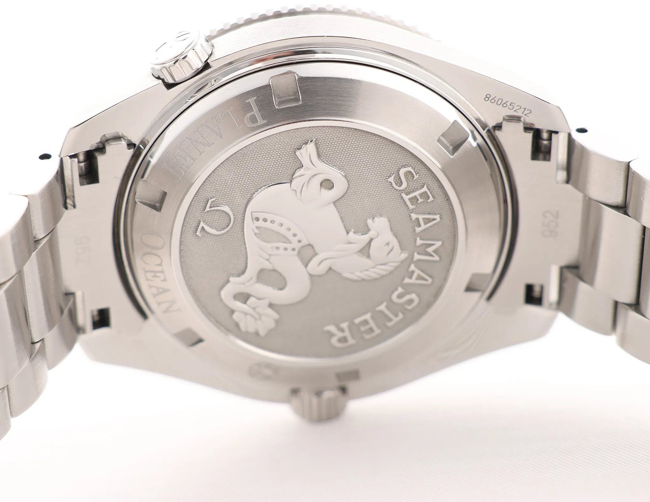 Omega Omega Seamaster Planet Ocean 2201.50 86065212 SS SS AT Black Dial Watch Zwart