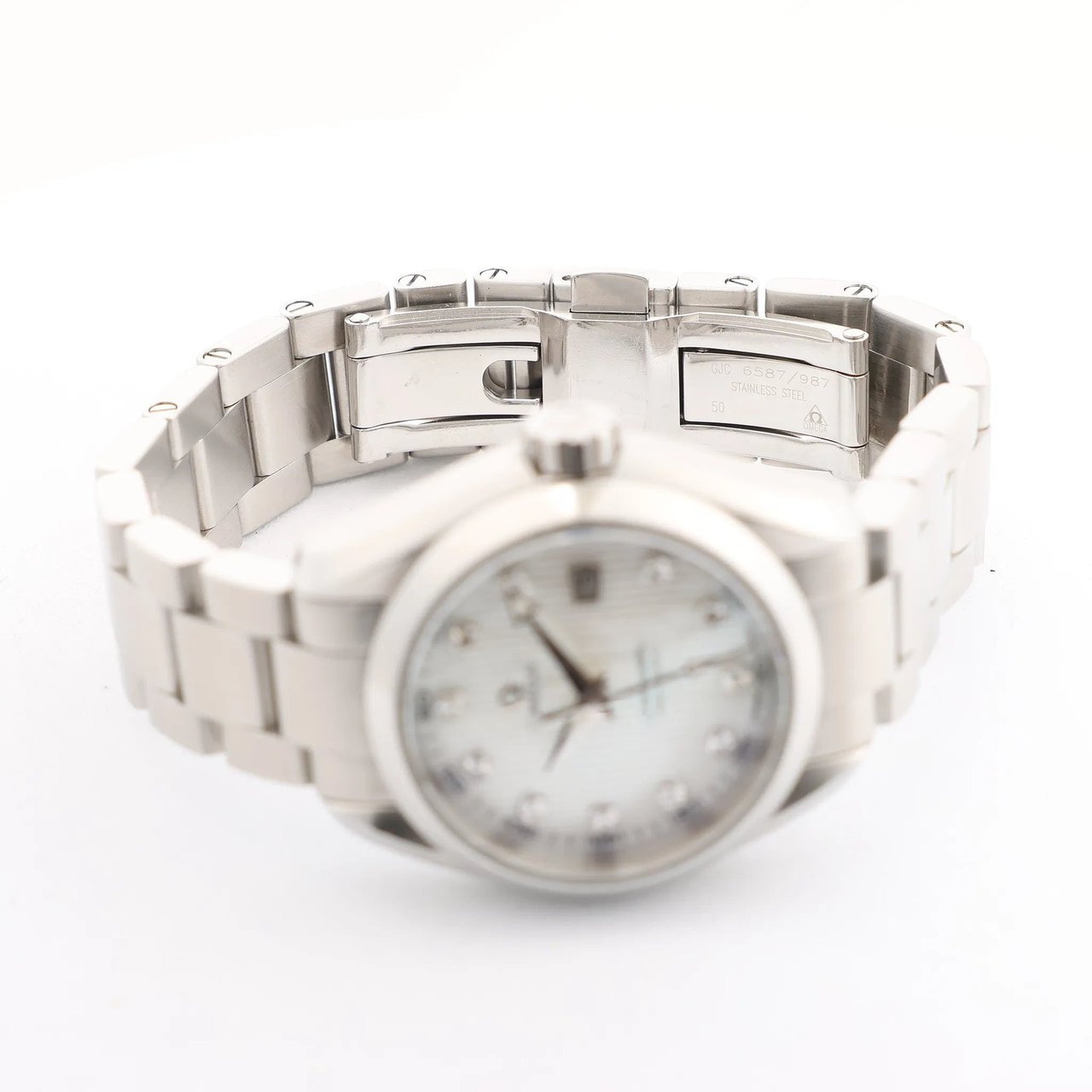 Omega Omega Seamaster Aqua Terra 231.10.30.60.55.001 90627309 SS QZ Watch with Shell Dial Divers