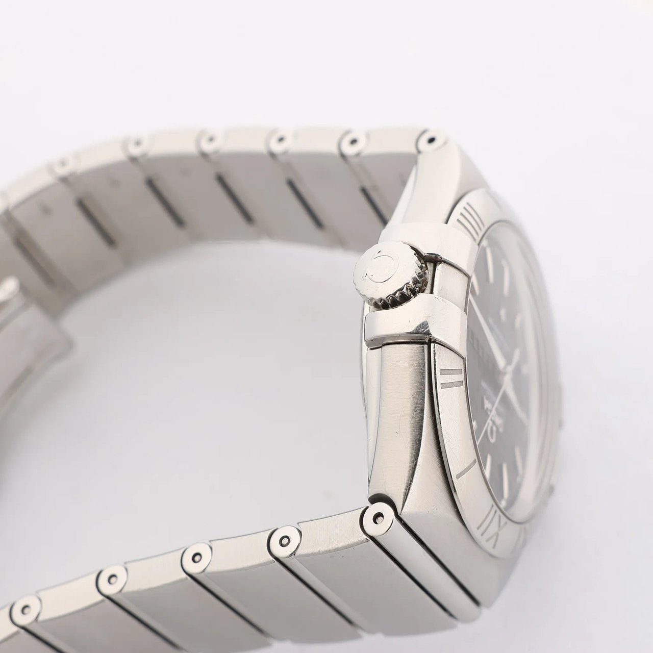 Omega Omega Constellation Co-Axial 123.10.35.20.01.002 87005513 SS SS AT Watch with Black Dial Zwart