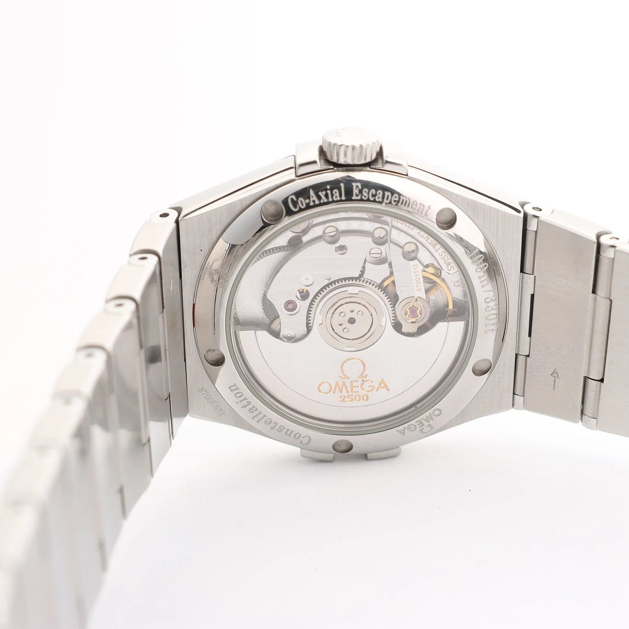 Omega Omega Constellation Co-Axial 123.10.35.20.01.002 87005513 SS SS AT Watch with Black Dial Zwart