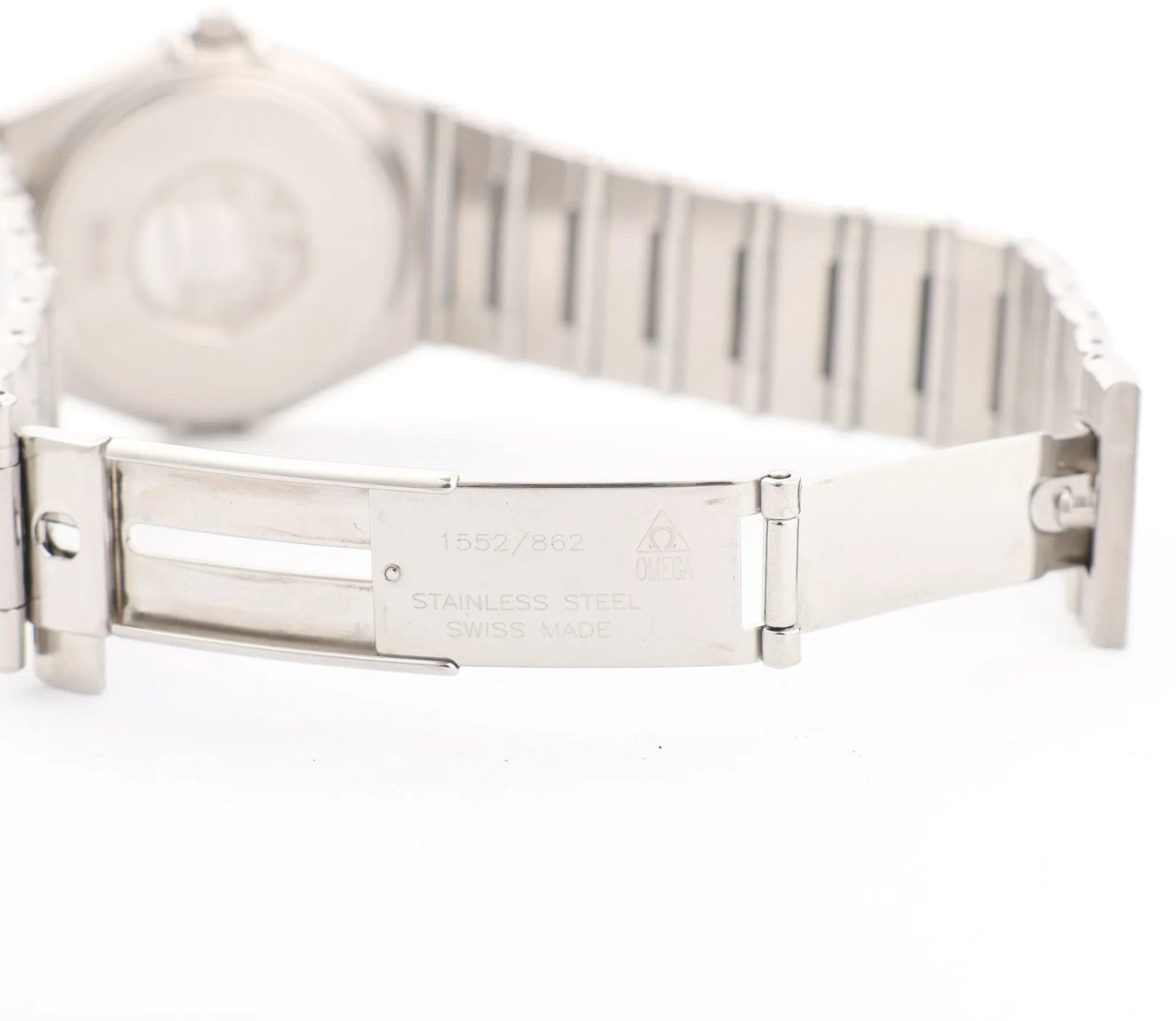 Omega Omega Constellation 1512.40 58341032 SS SS QZ Watch with Gray Dial Grijs