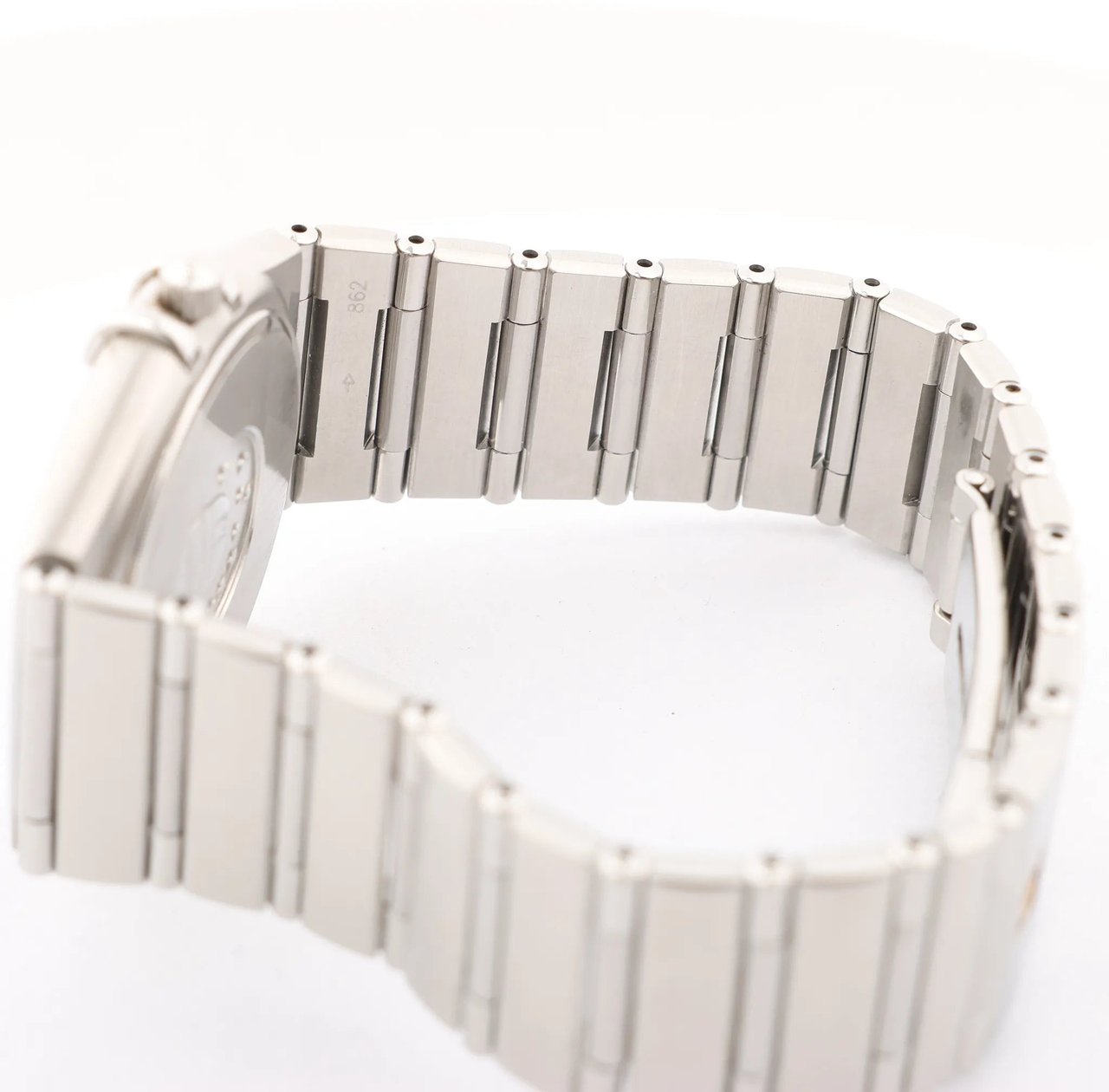 Omega Omega Constellation 1512.40 58341032 SS SS QZ Watch with Gray Dial Grijs