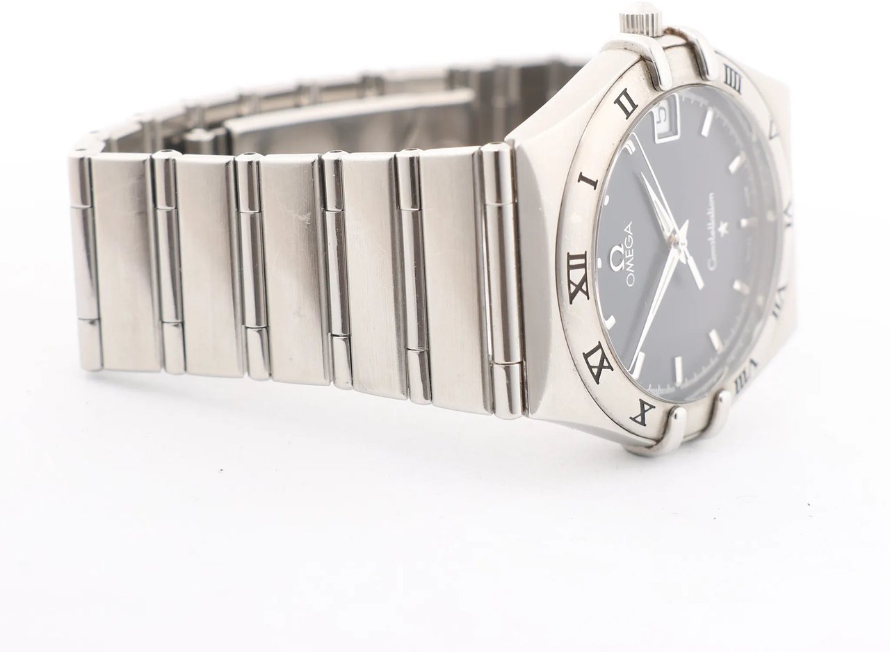 Omega Omega Constellation 1512.40 58341032 SS SS QZ Watch with Gray Dial Grijs