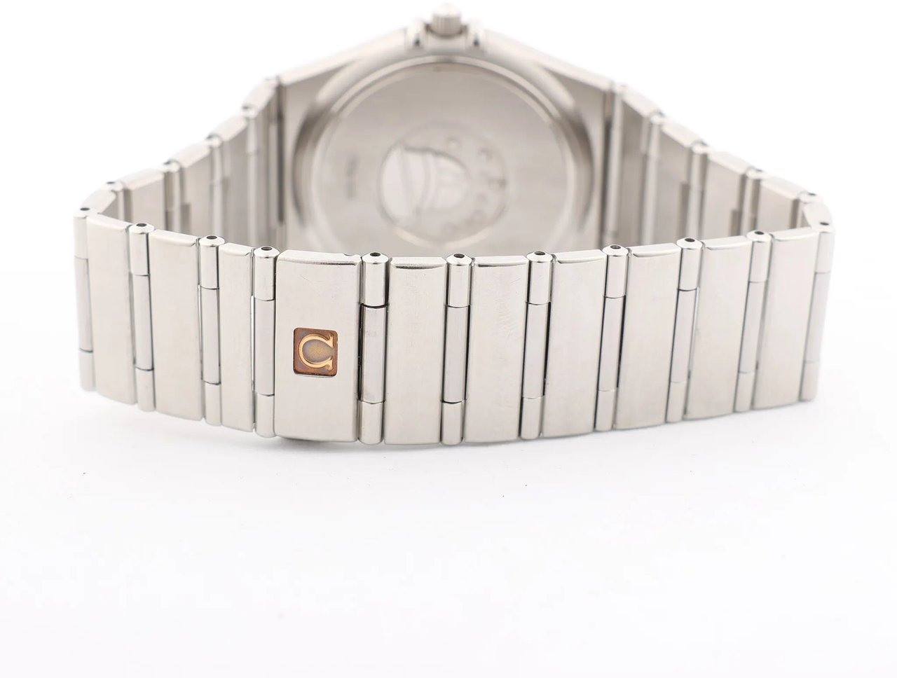 Omega Omega Constellation 1512.40 58341032 SS SS QZ Watch with Gray Dial Grijs