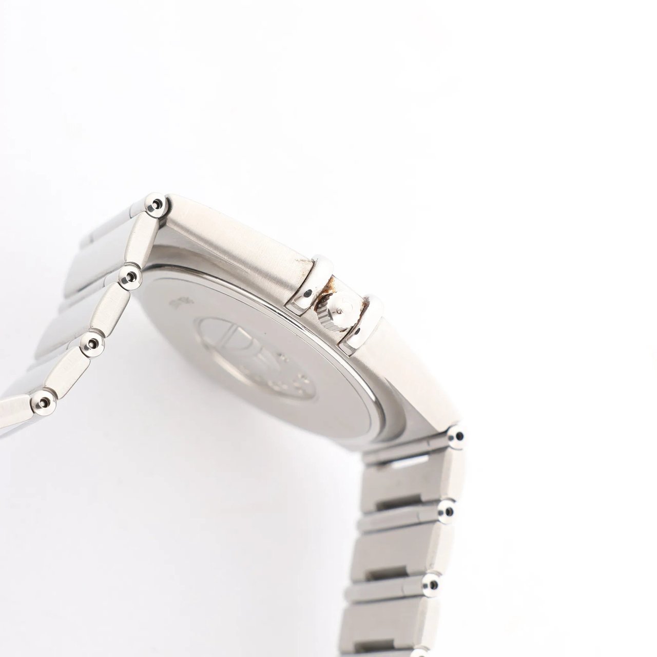 Omega Omega Constellation 1512.40 58341032 SS SS QZ Watch with Gray Dial Grijs