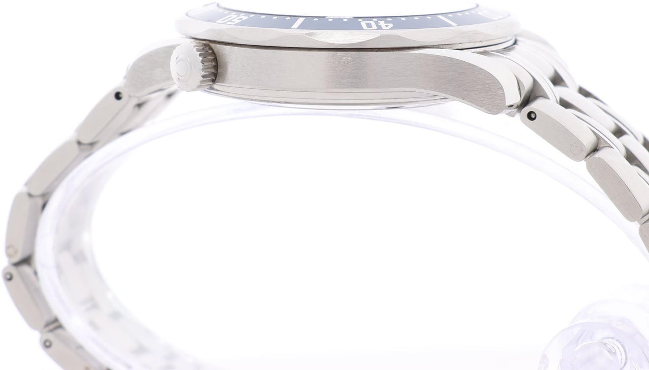 Omega Omega Seamaster 007 James Bond model 2537.80 80429816 03859/10007 SS AT Blue-Face Watch Blauw