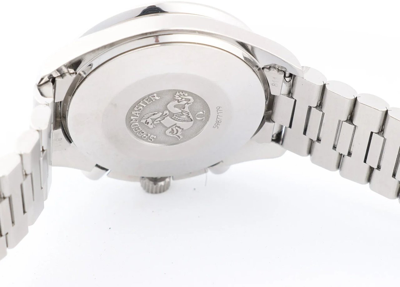 Omega Omega Speedmaster 3510.50 59877179 SS AT Black Dial Watch Zwart