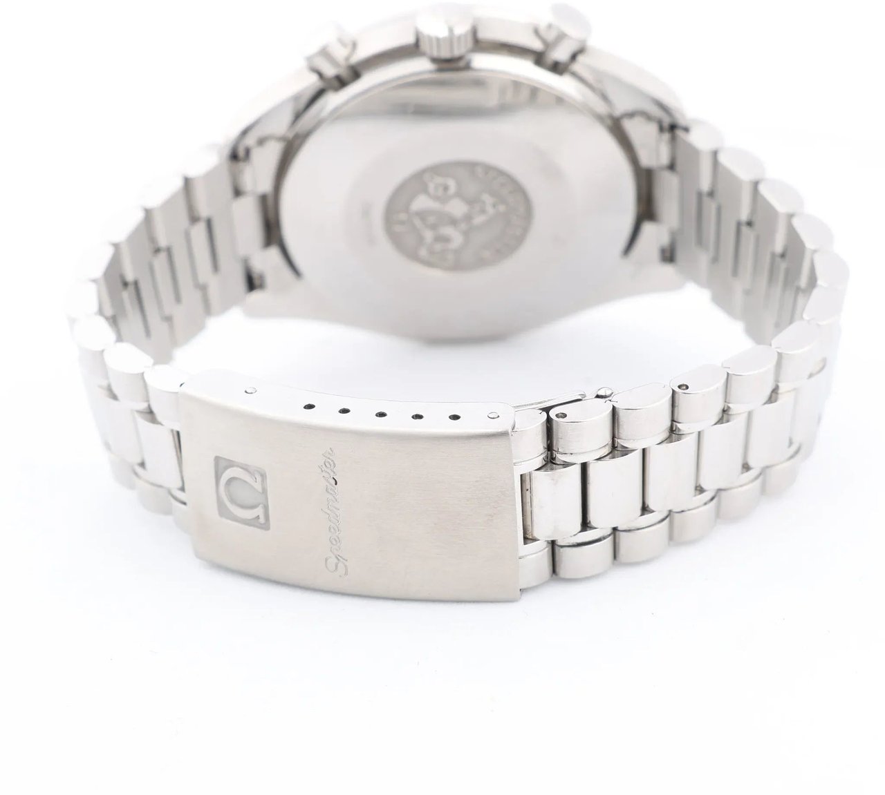 Omega Omega Speedmaster 3510.50 59877179 SS AT Black Dial Watch Zwart