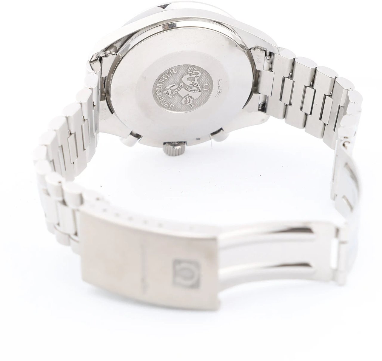 Omega Omega Speedmaster 3510.50 59877179 SS AT Black Dial Watch Zwart