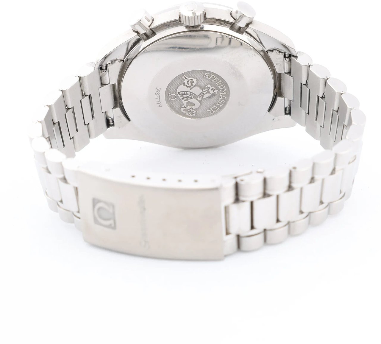 Omega Omega Speedmaster 3510.50 59877179 SS AT Black Dial Watch Zwart