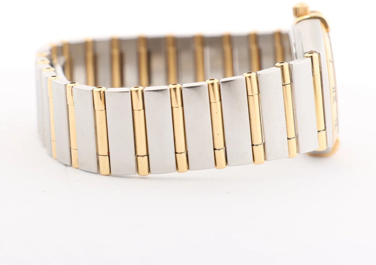 Omega Omega Constellation 1262.10.00 SS YG QZ Watch with Gold Dial Divers