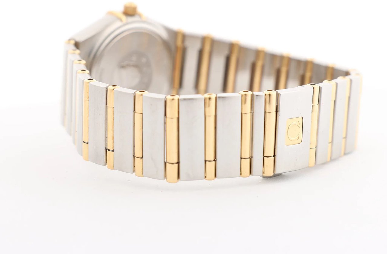 Omega Omega Constellation 1262.10.00 SS YG QZ Watch with Gold Dial Divers