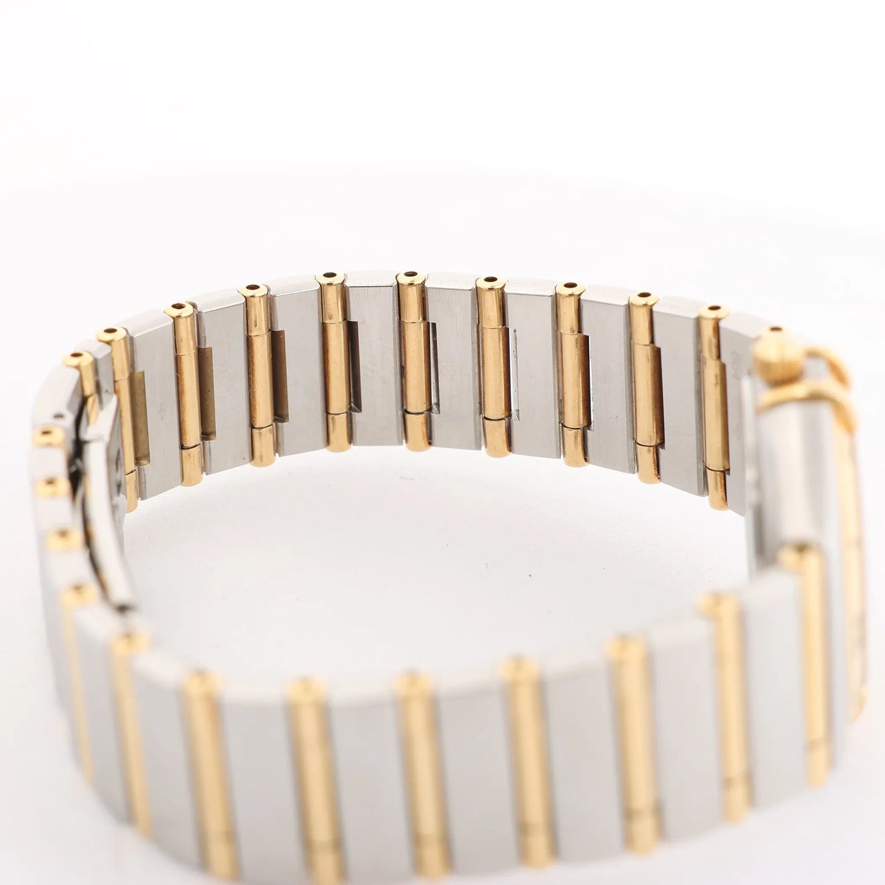 Omega Omega Constellation 1262.10.00 SS YG QZ Watch with Gold Dial Divers