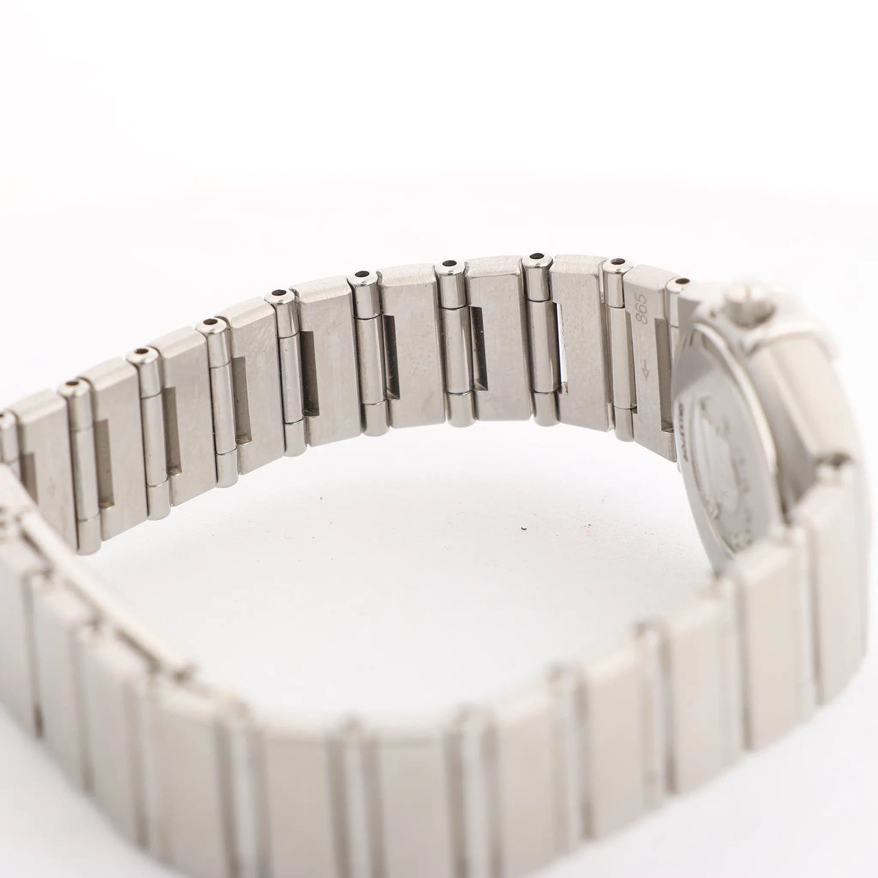 Omega Omega Constellation 1562.30.00 SS QZ Watch with White Dial Divers