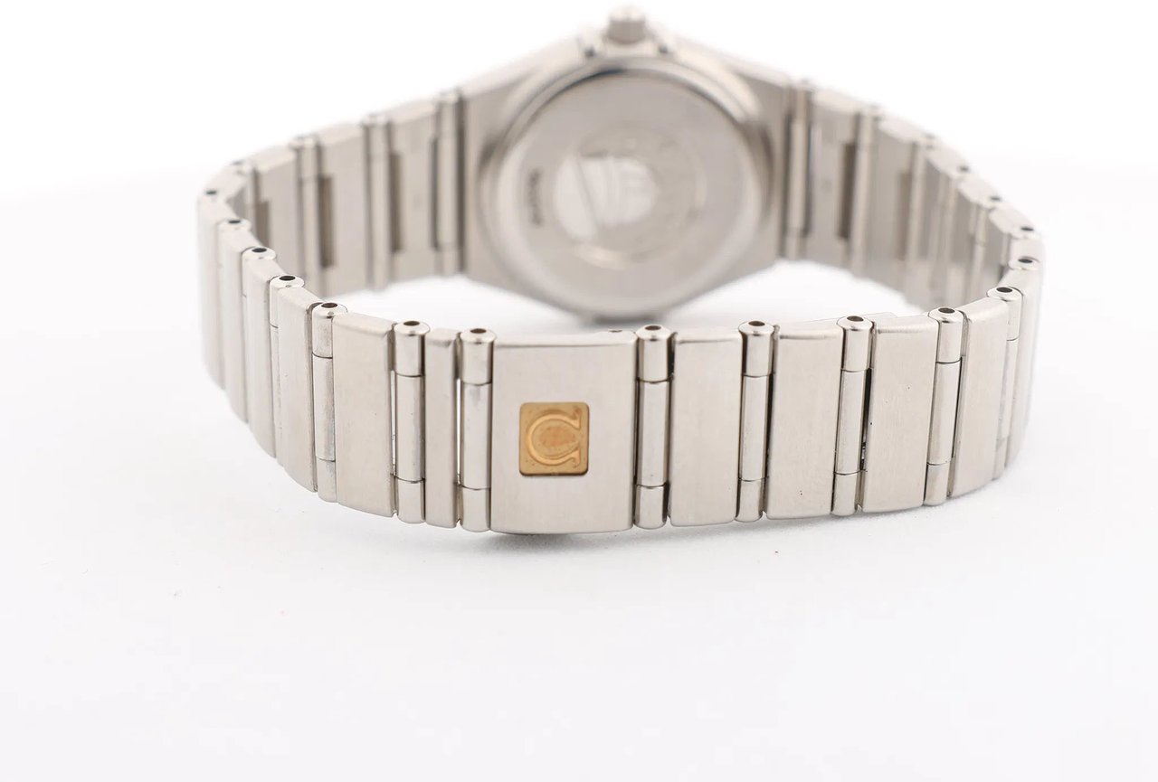 Omega Omega Constellation 1562.30.00 SS QZ Watch with White Dial Divers