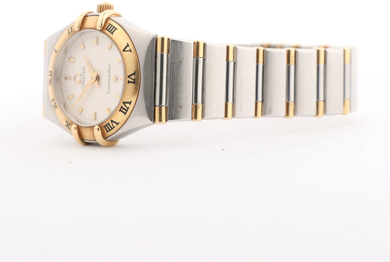 Omega Omega Constellation 1362.30 58366585 SS QZ Watch with Beige Dial Beige