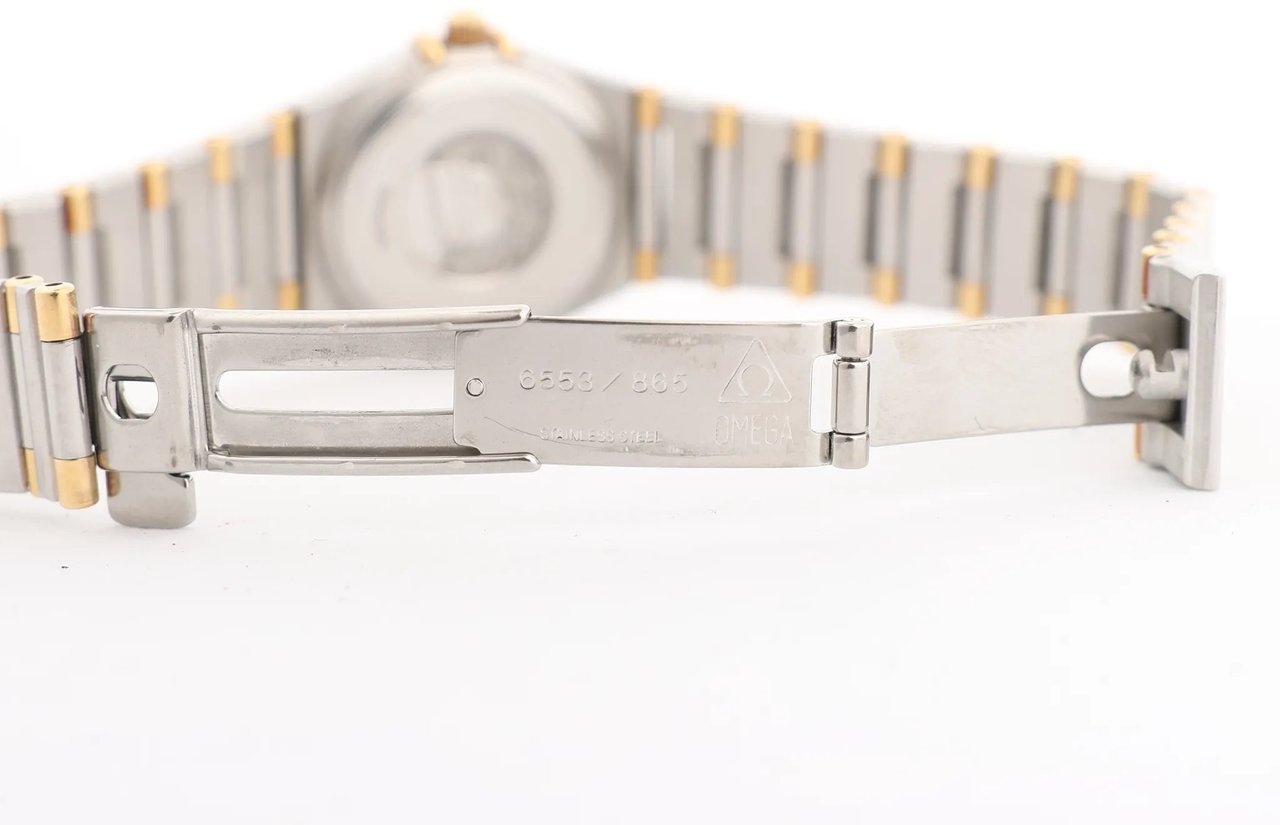 Omega Omega Constellation 1362.30 58366585 SS QZ Watch with Beige Dial Beige