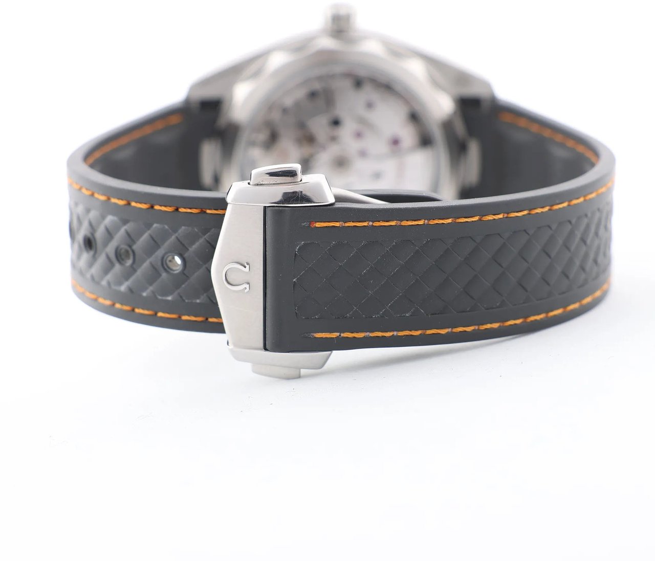 Omega Omega Seamaster Aqua Terra Co-Axial 220.12.41.21.02.002 SS & Rubber AT Silver Dial Watch Zilver