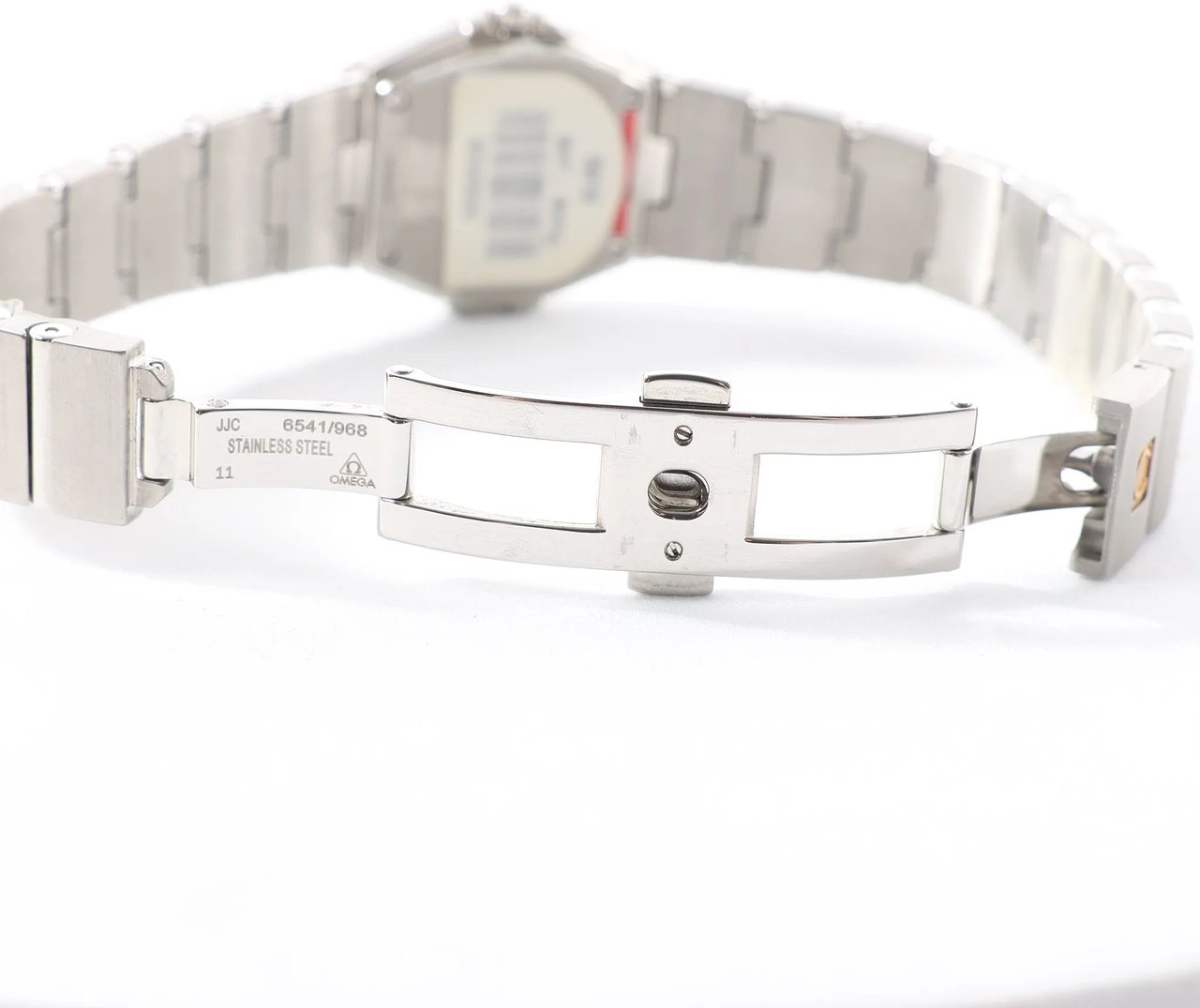 Omega Omega Constellation 123.15.24.60.01.001 92203020 SS QZ Watch with Black Dial Zwart