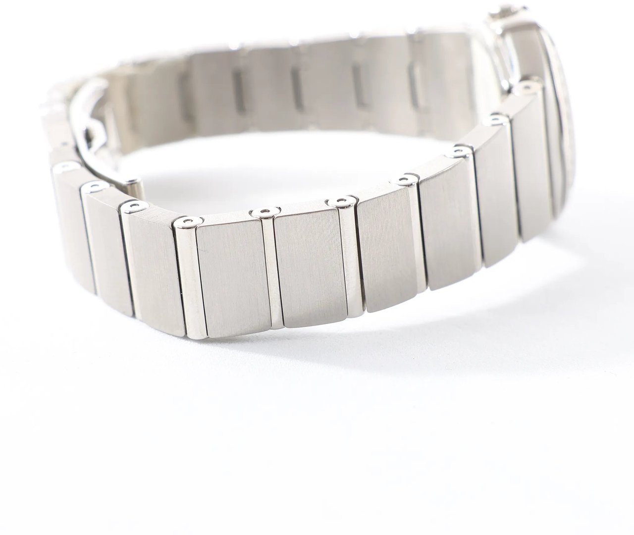 Omega Omega Constellation 123.15.24.60.01.001 92203020 SS QZ Watch with Black Dial Zwart