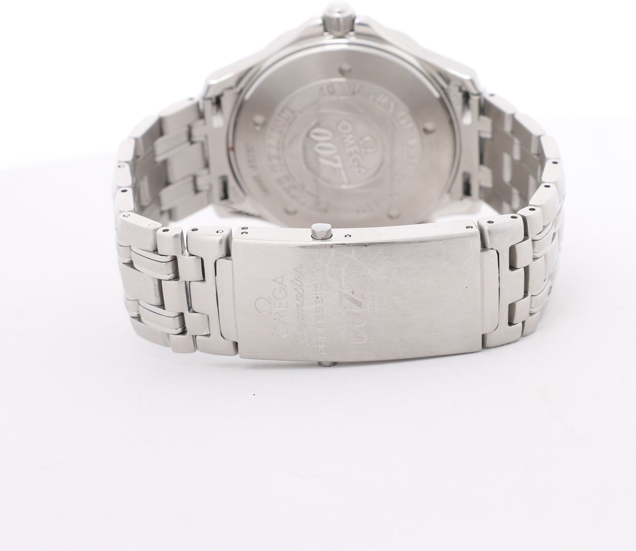 Omega Seamaster 007 James Bond model 2537.80 80429816 03859/10007 SS AT Blue-Face Watch Blauw