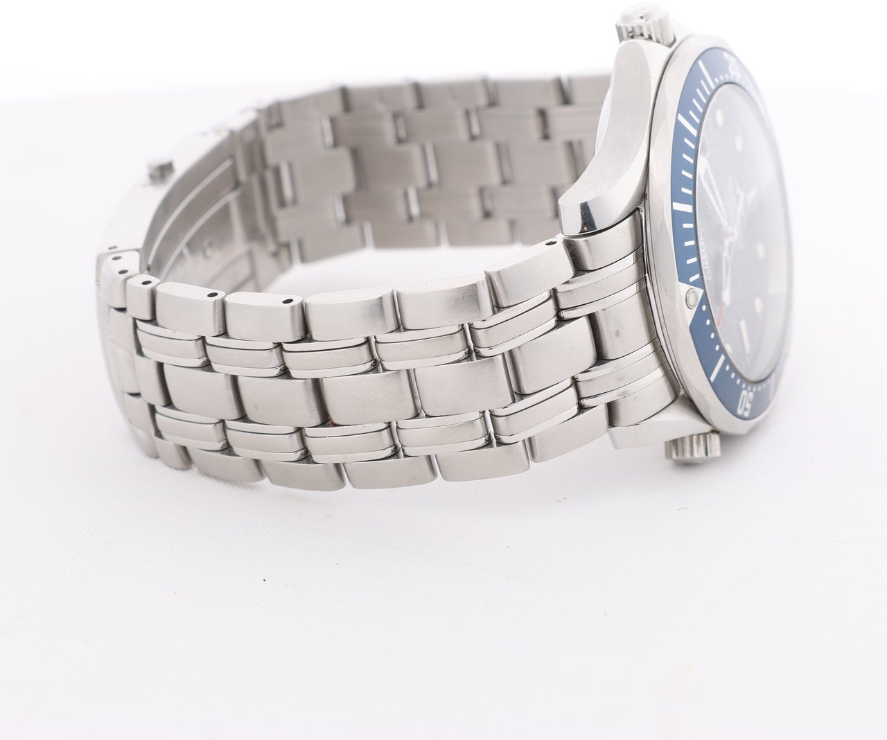 Omega Seamaster 007 James Bond model 2537.80 80429816 03859/10007 SS AT Blue-Face Watch Blauw