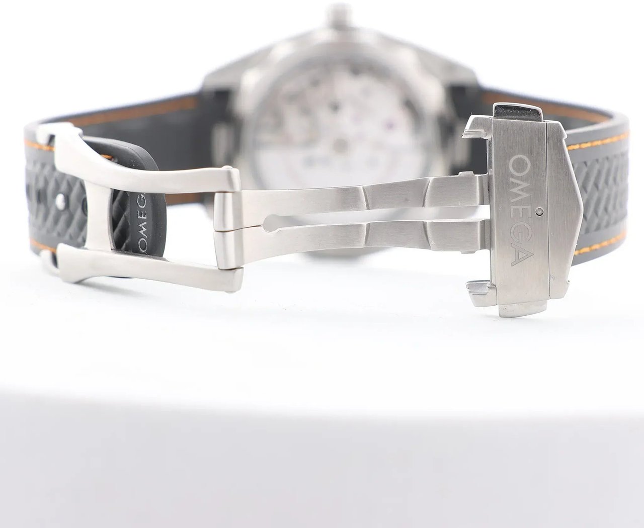 Omega Omega Seamaster Aqua Terra Co-Axial 220.12.41.21.02.002 SS & Rubber AT Silver Dial Watch Zilver