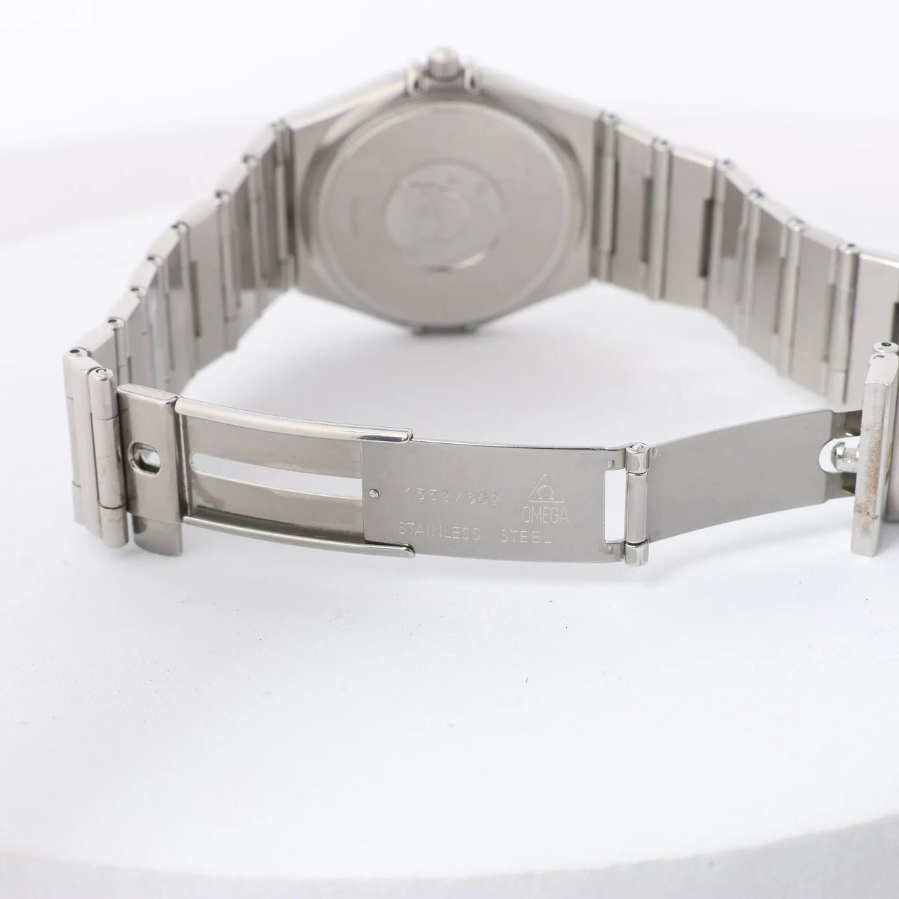 Omega Omega Constellation 1512.30 56246591 SS QZ Watch with Beige Dial Beige