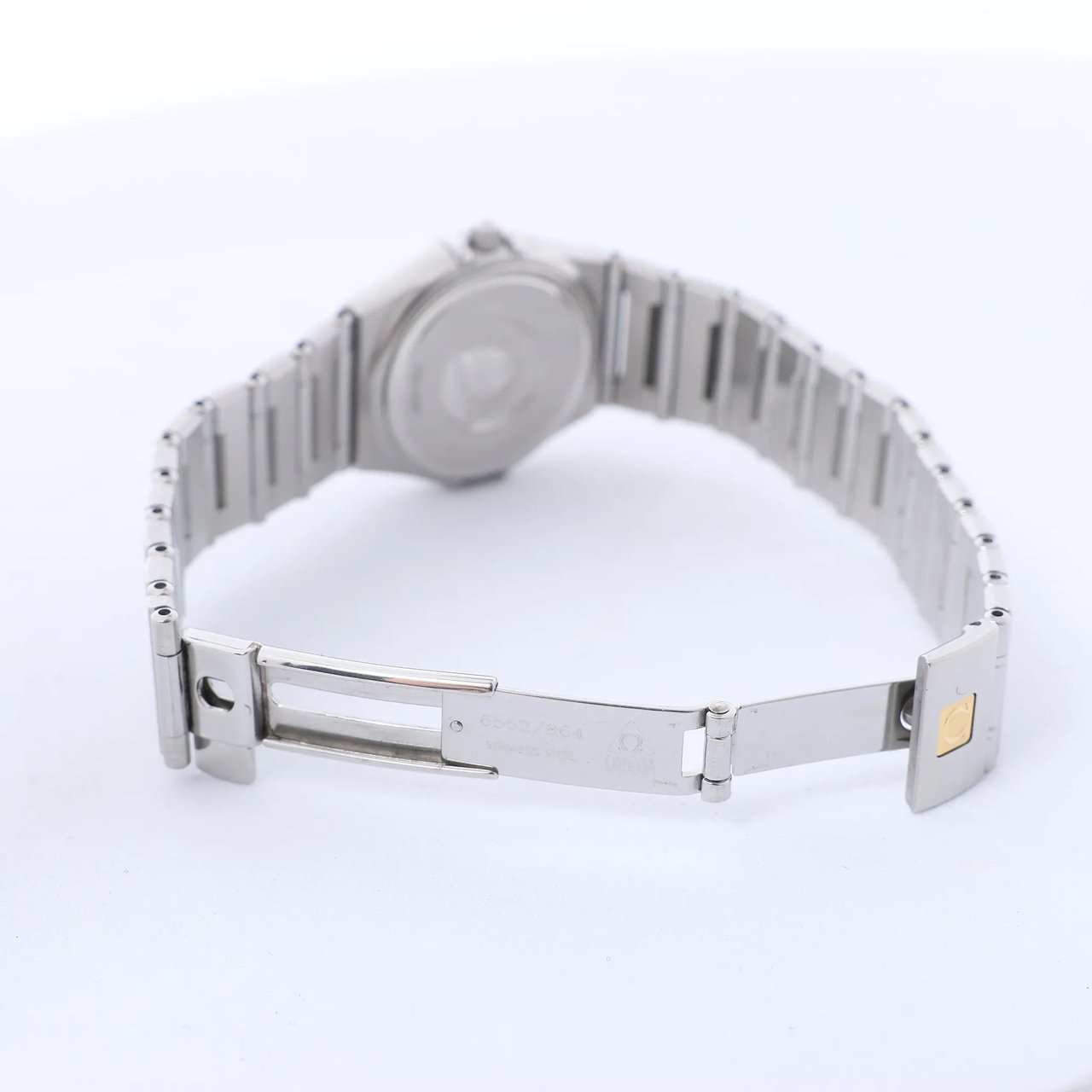 Omega Constellation 1572.30 55945909 SS QZ Watch with Beige Dial Beige