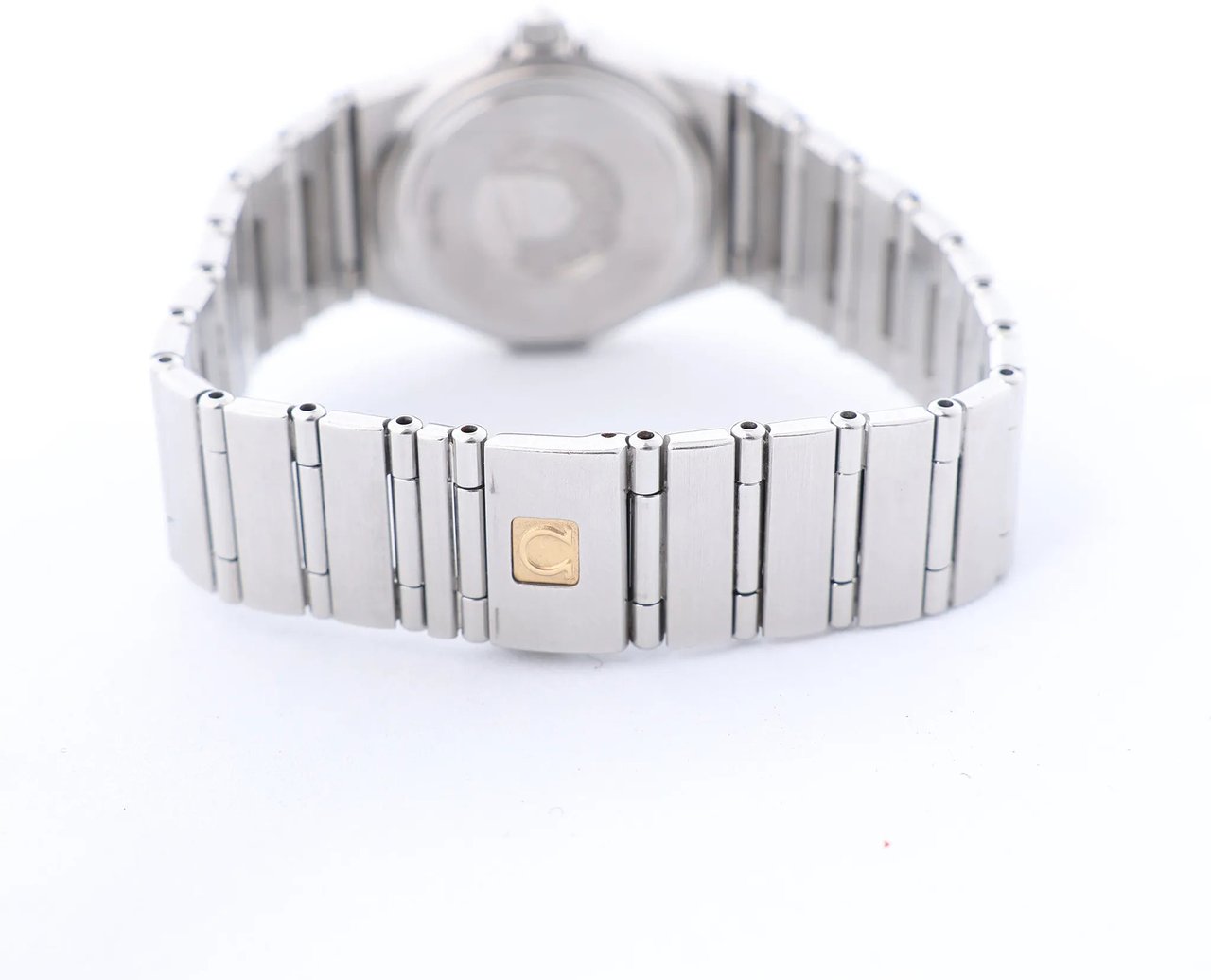 Omega Constellation 1562.40 56661464 SS QZ Watch with Navy Blue Dial Blauw