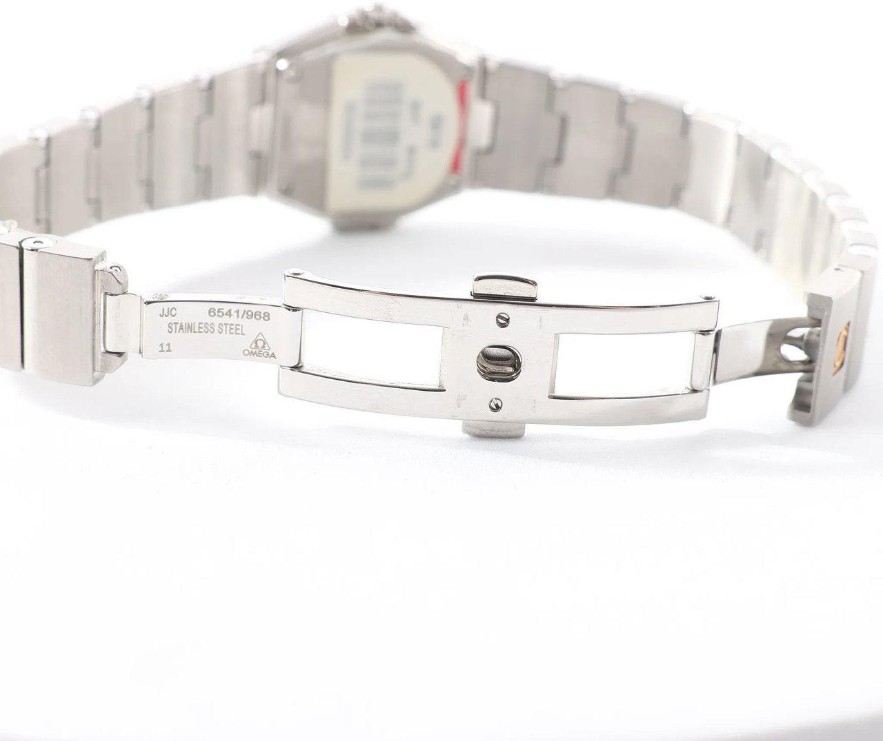 Omega Constellation 123.15.24.60.01.001 92203020 SS QZ Watch with Black Dial Zwart