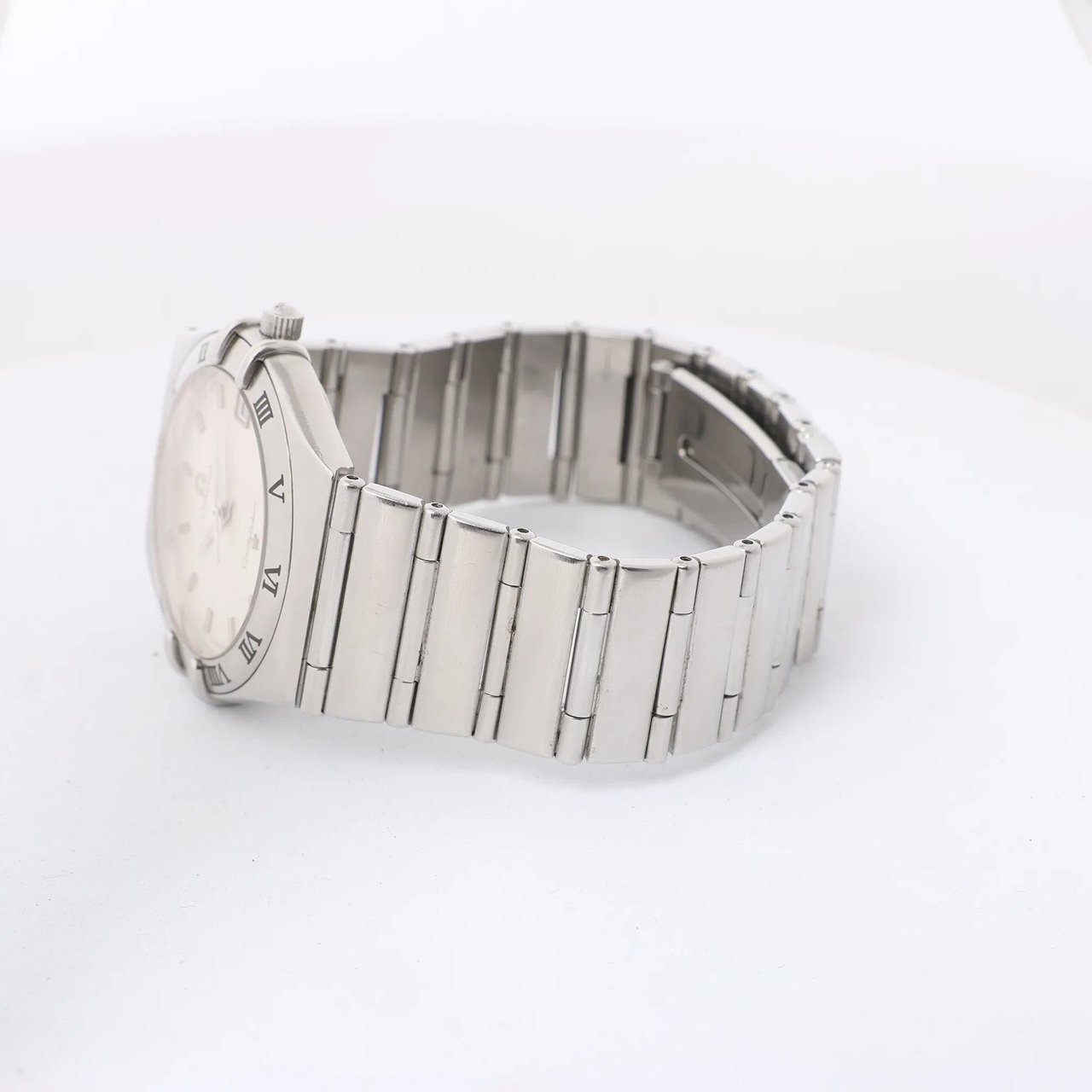 Omega Constellation 1512.30 56246591 SS QZ Watch with Beige Dial Beige