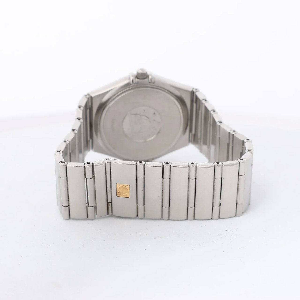 Omega Constellation 1512.30 56246591 SS QZ Watch with Beige Dial Beige