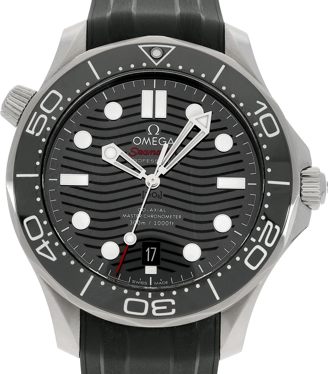 Omega Seamaster Zwart