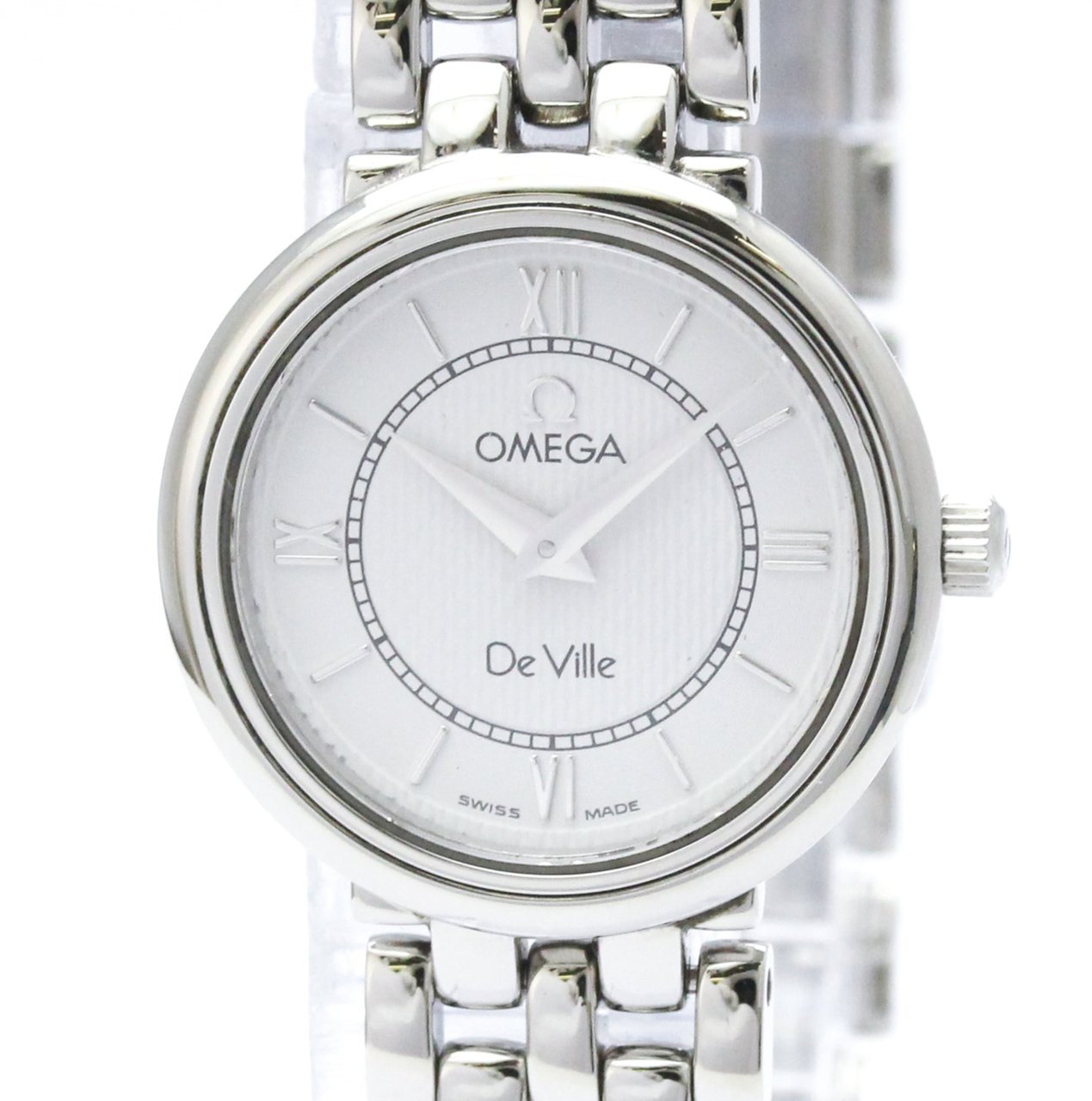 Omega Vintage De Ville Quartz Watch Stainless Steel 23 Divers