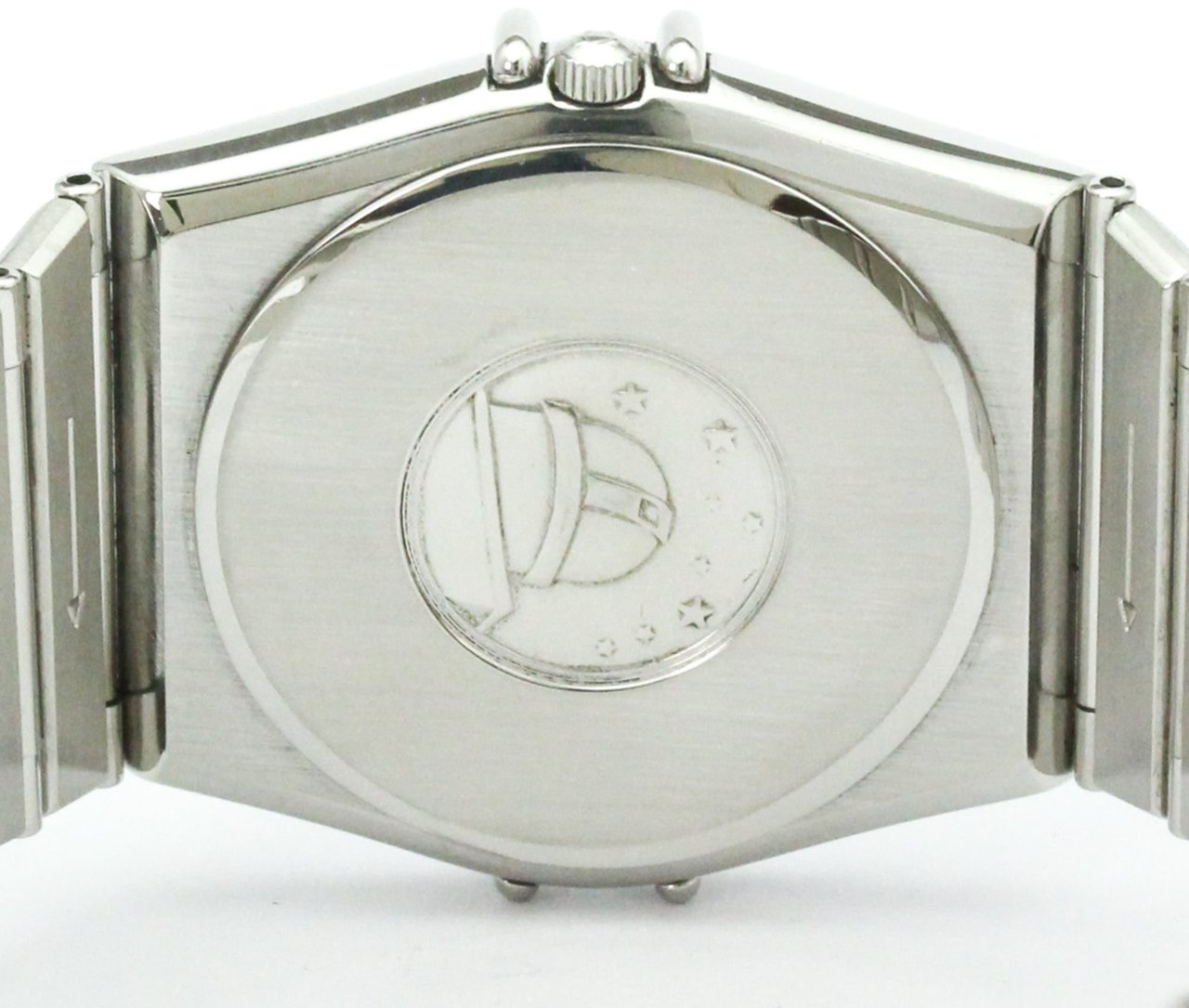 Omega Constellation Day Date Quartz Watch Stainless Steel Divers