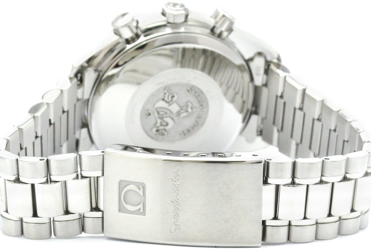 Omega Speedmaster Day-Date Chronograph Automatic Watch Stainless Steel 39 Divers