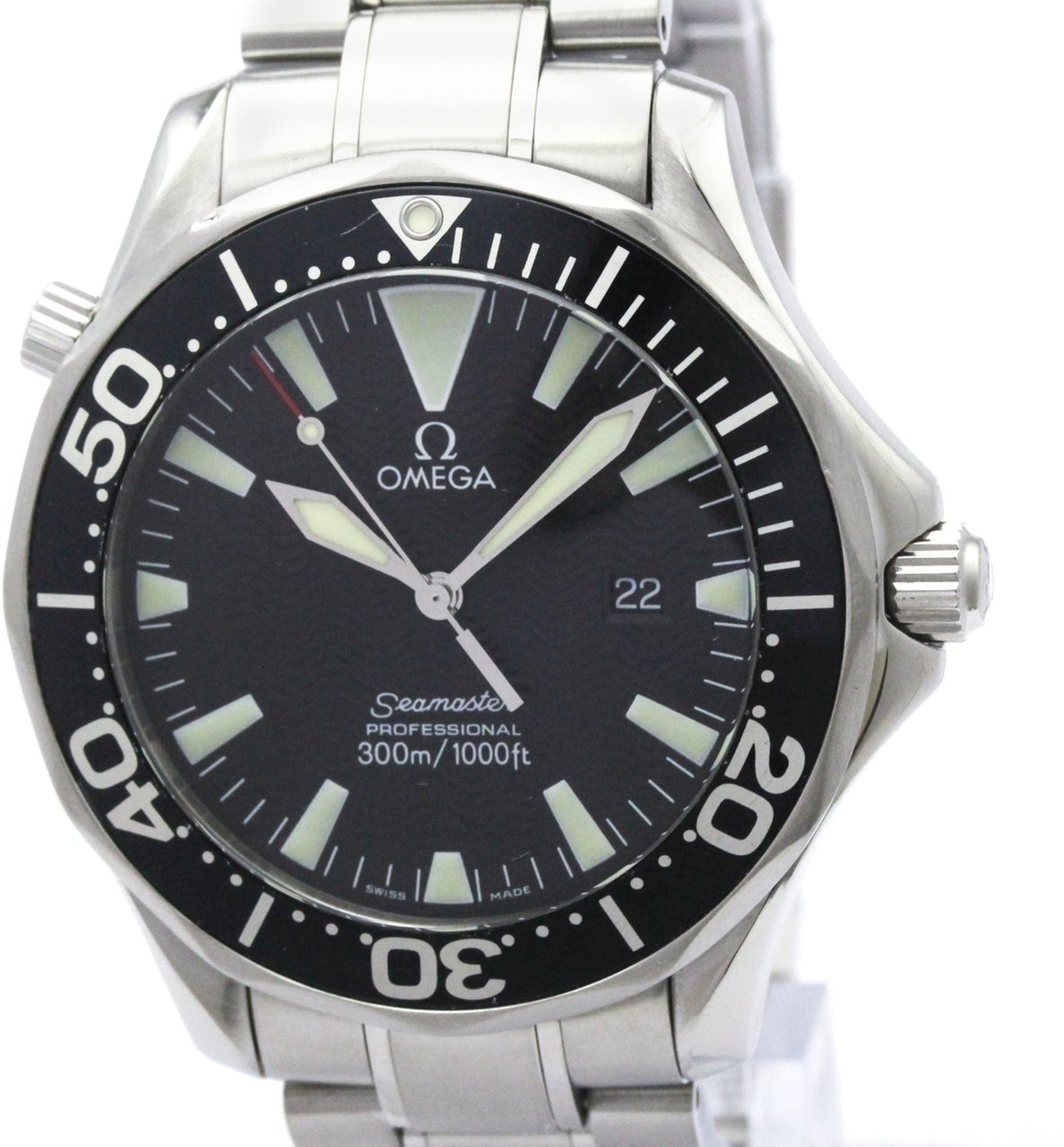 Omega Omega Seamaster Professional 300M Quartz Watch Stainless Steel 40 Divers