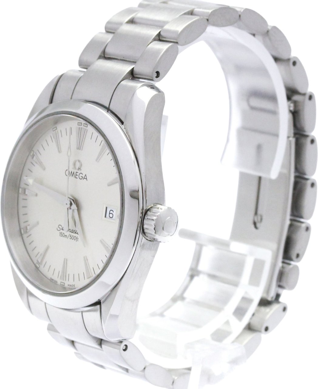 Omega Seamaster Aqua Terra 150M Quartz Watch Stainless Steel 36 Divers