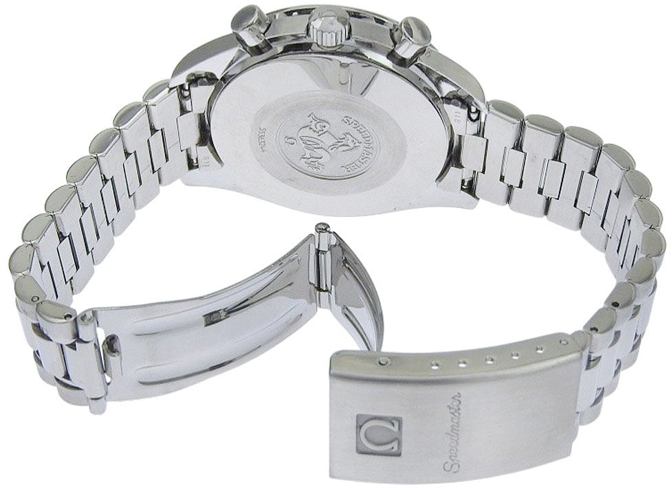 Omega Speedmaster Michael Schumacher Chronograph Automatic Watch Stainless Steel 39 Divers