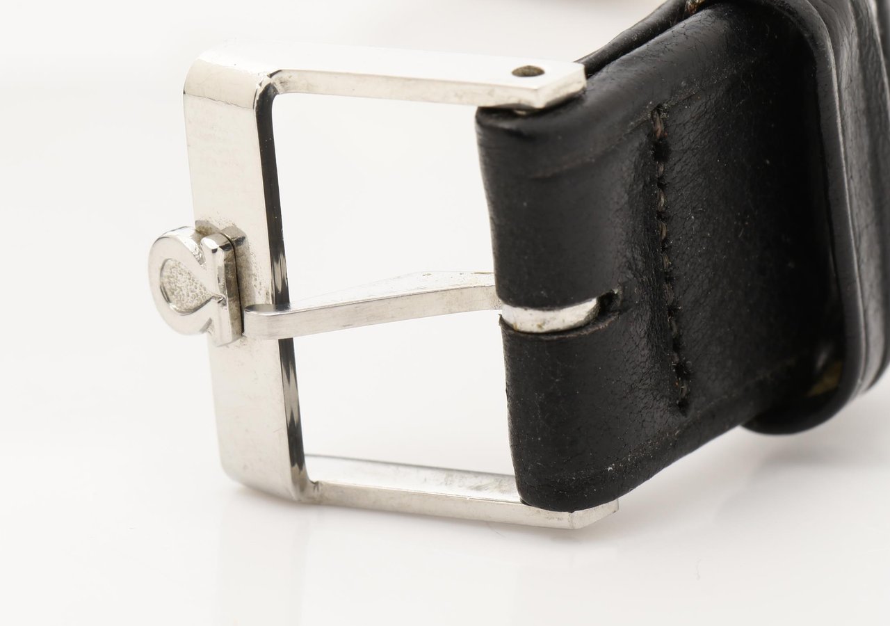 Omega Omega Vintage Genéve Automatic Watch Bracelet en cuir 18 Divers