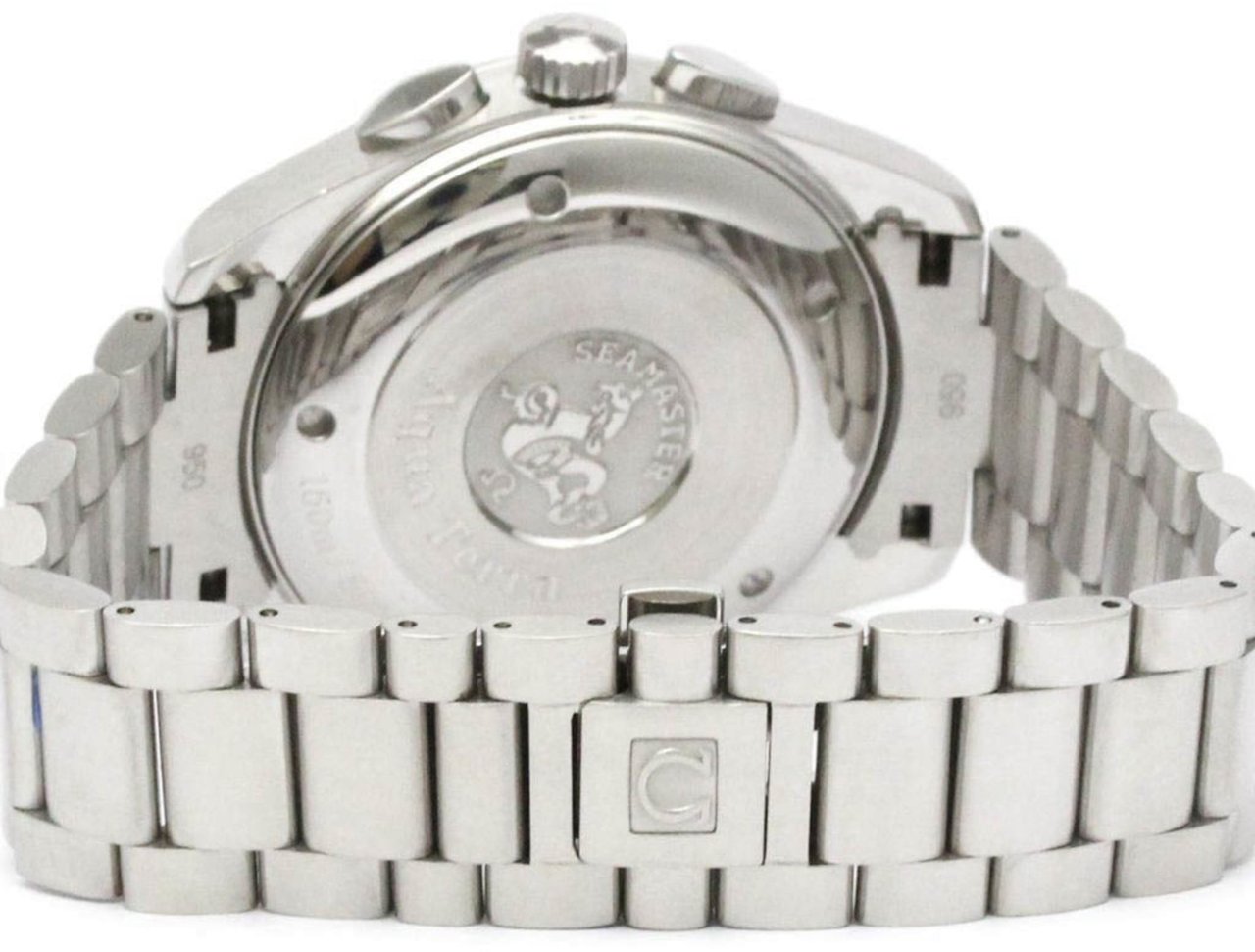 Omega Omega Seamaster Railmaster 150M Co-Axial Chronometer Automatic Watch Stainless Steel 41 Divers