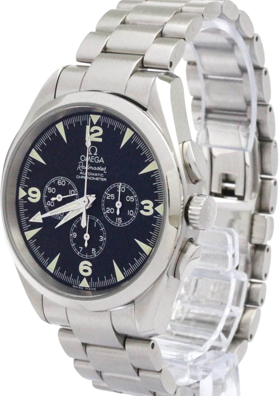 Omega Omega Seamaster Railmaster 150M Co-Axial Chronometer Automatic Watch Stainless Steel 41 Divers